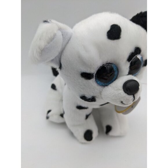 Ty Beanie Boo  Catcher the Dalmatian 5.5" Beanbag Plush Big Blue Eyes 2021 W/Tag - Picture 4 of 8